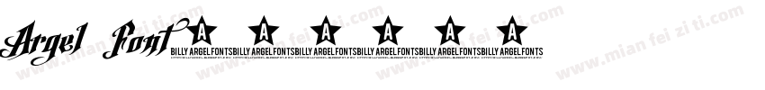Argel Font字体转换